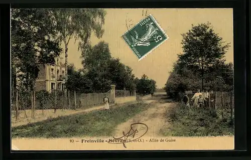 AK Freinville-Sevran, Allée de Guise