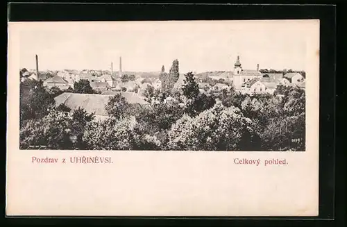 AK Prag / Praha-Uhrineves, Celkový pohled