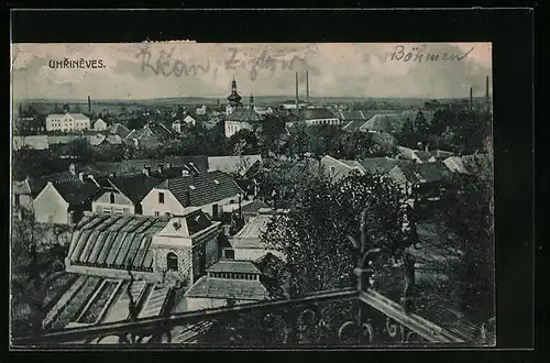 AK Prag / Praha-Uhrineves, Panorama