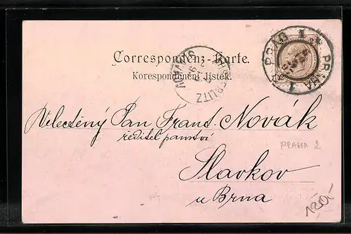 AK Prag / Praha-Král. Vinohradu, Národni dum