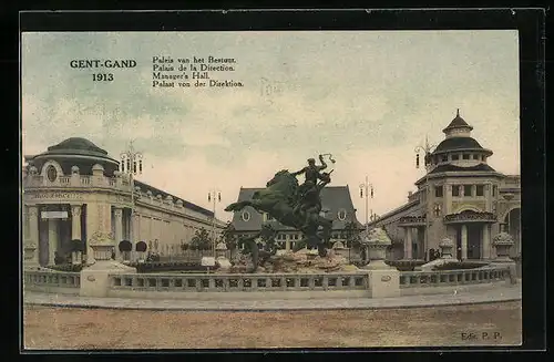 AK Gand, Exposition 1913, Palais de la Direction