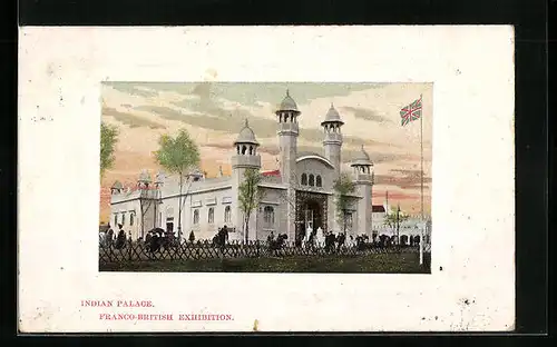 AK Franco-British Exhibition, Indian Palace