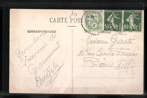 AK Grammon, Vue générale prise du cimetière