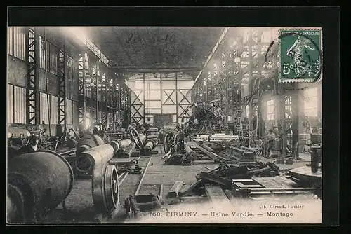 AK Firminy, Usine Verdié, Montage