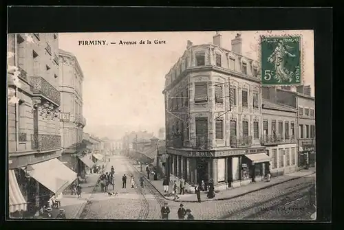 AK Firminy, Avenue de la Gare