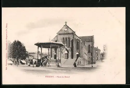 AK Firminy, Place du Breuil