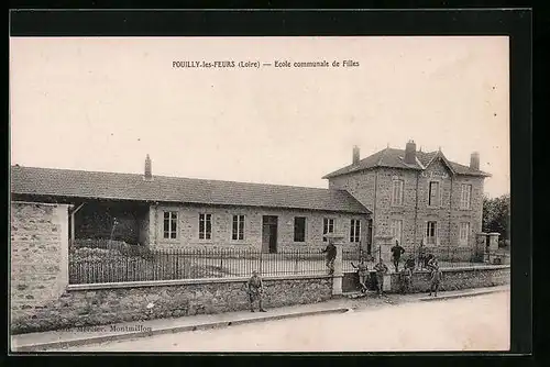 AK Pouilly-les-Fleurs, Ecole communale de Filles