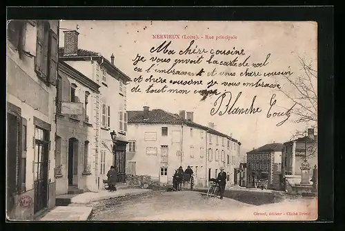 AK Nervieux, Rue principale