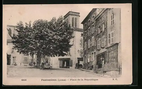 AK Panissières, Place de la République
