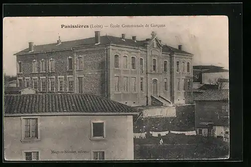 AK Panissières, École Communale de Garcons