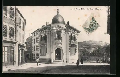 AK Saint-Galmier, La Caisse d`Espargne