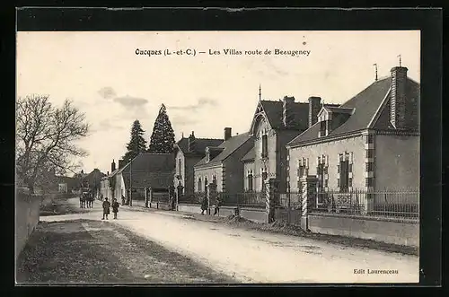 AK Oucques, Les Villas route de Beaugency