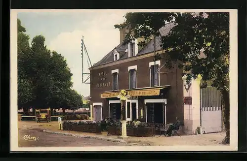 AK Selles-sur-Cher, Hotel de la Boule d`Or