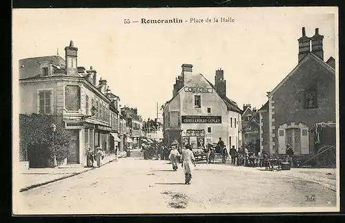 AK Romorantin, Place de la Halle