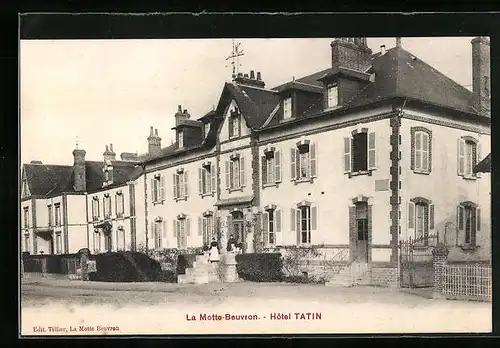 AK La Motte-Beuvron, Hôtel Tatin