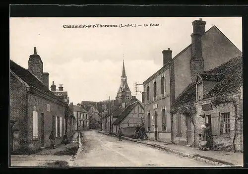 AK Chaumont-sur-Tharonne, La Poste