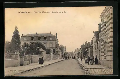 AK Vendome, Faubourg Chartrain, Quartier de la Gare