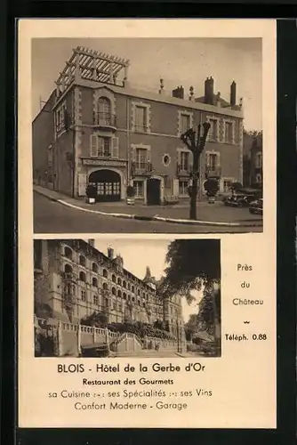 AK Blois, Hotel de la Gerbe d`Or