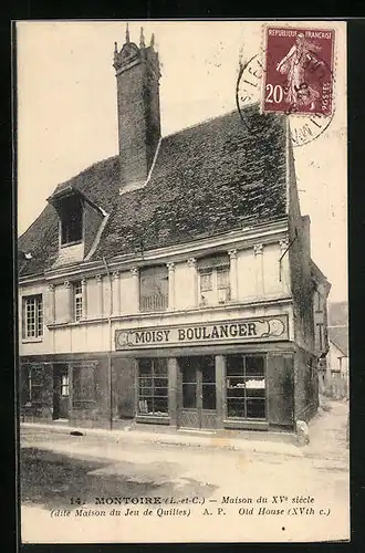 AK Montoire, Moisy Boulanger, Maison du XVe siècle