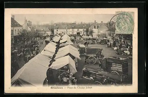 AK Bracieux, Place du Champ Jobert