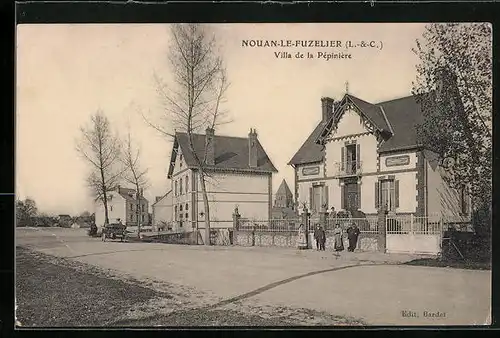 AK Nouan-le-Fuzelier, Villa de la Pépinière