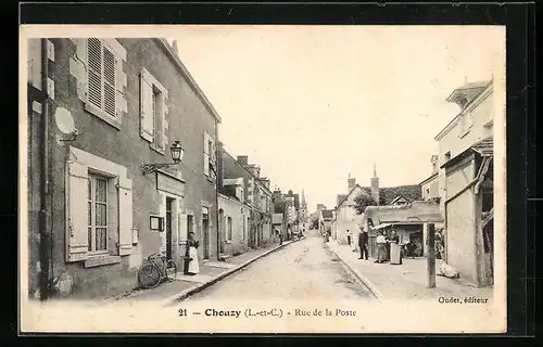 AK Chouzy, Rue de la Poste