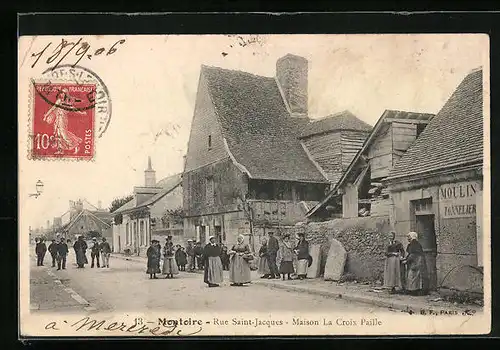 AK Montoire, Rue Saint-Jacques, Maison La Croix Paille