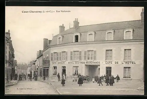 AK Cour-Cheverny, Hotel des Trois Marchands, Cafe de l`Hotel