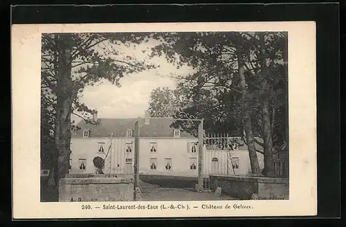 AK Saint-Laurent-des-Eaux, Chateau de Geloux
