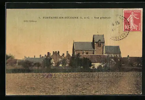 AK Fontaine-En-Sologne, Vue generale