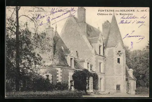 AK Fontaine-En-Sologne, Chateau de la Raviniere