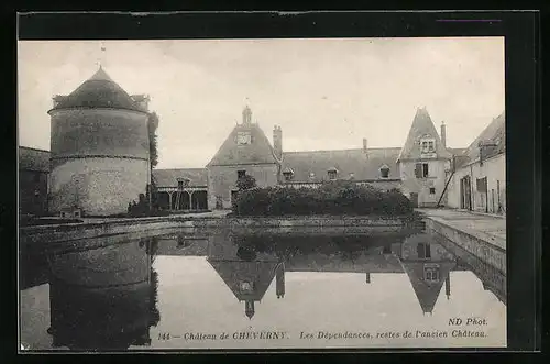 AK Cheverny, Chateau, Les Dependances, restes de l`ancien Chateau