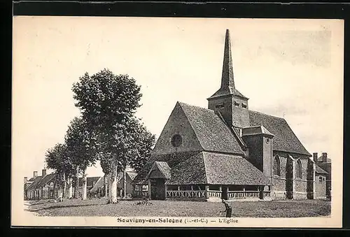 AK Souvigny-en-Sologne, l'Eglise