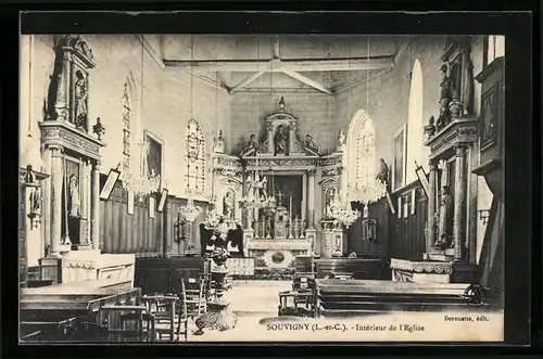 AK Souvigny, Intérieur de l'Eglise