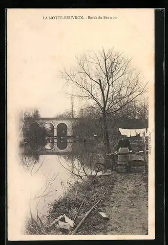 AK Lamotte-Beuvron, Bords du Beuvron