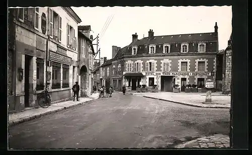 AK Cour-Cheverny, Rue Nationale, Strassenpartie