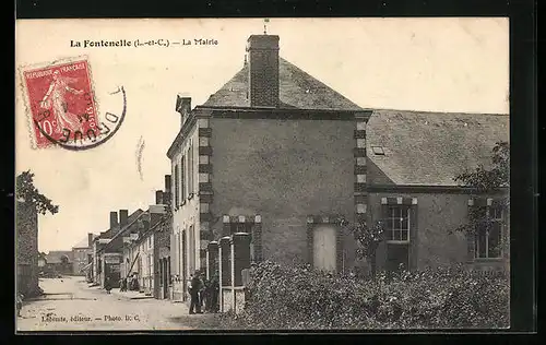 AK La Fontenelle, La Mairie