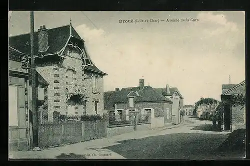 AK Droué, Avenue de la Gare