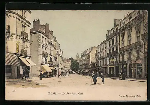 AK Blois, La Rue Porte-Côté