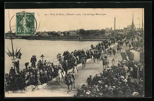 AK Blois, Le Cortège Historique