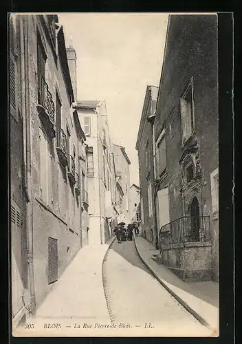 AK Blois, La Rue Pierre-de Blois