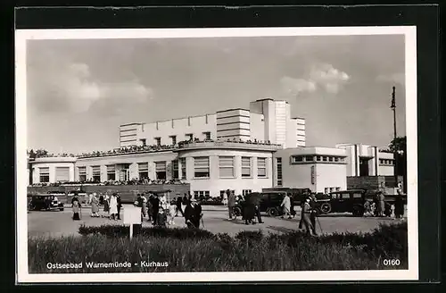 AK Warnemünde, Blick auf das Kurhaus