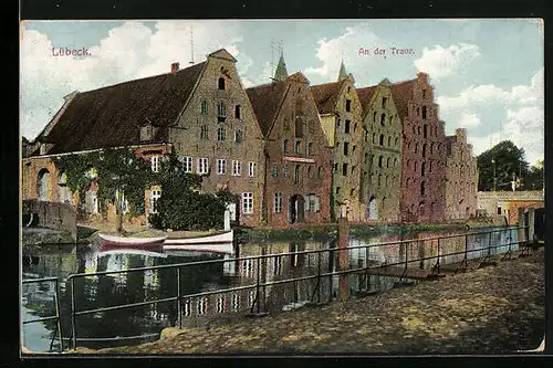 AK Lübeck, an der Trave