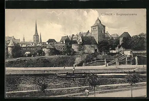 AK Lübeck, Burgtorpanorama