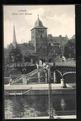 AK Lübeck, Partie beim Burgtor