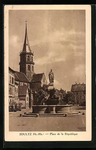 AK Soultz, Place de la Republique