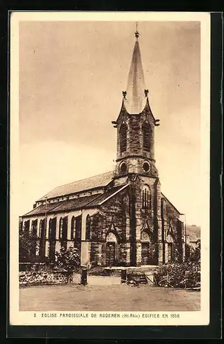 AK Roderen, Eglise Paroissiale