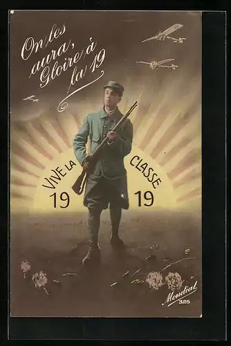 AK Vive la Classe 1919