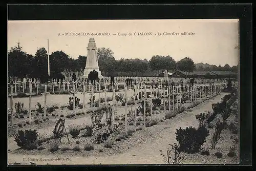 AK Chalons, Le Cimetiere militaire