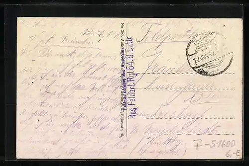 AK St. Souplet, Strassenbild mit Zerstörten Häusern